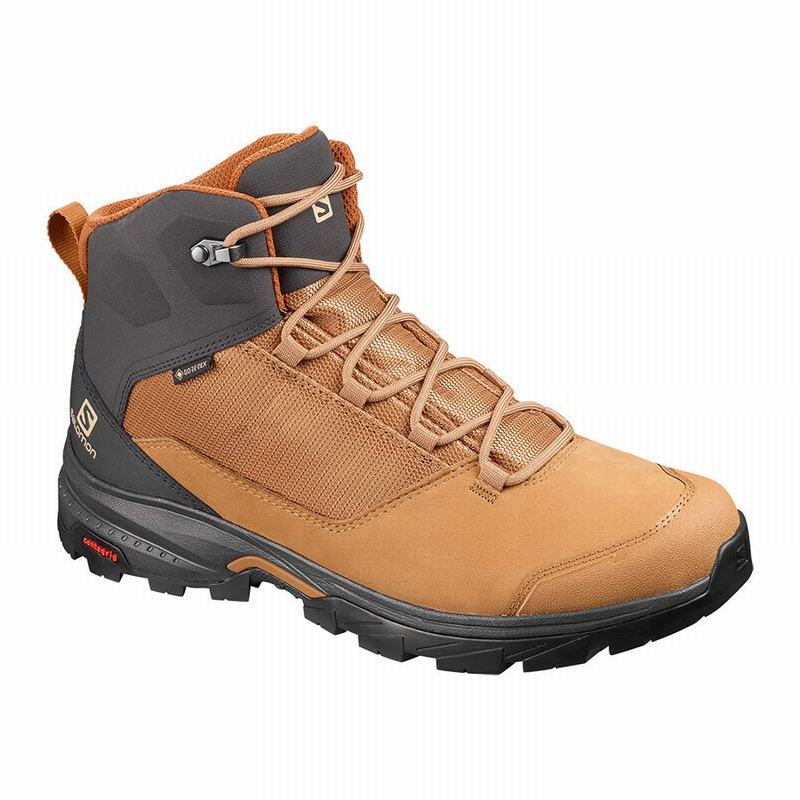 Salomon Vandrestøvler Herre Brune - OUTWARD GORE-TEX (FBJXY-5318)